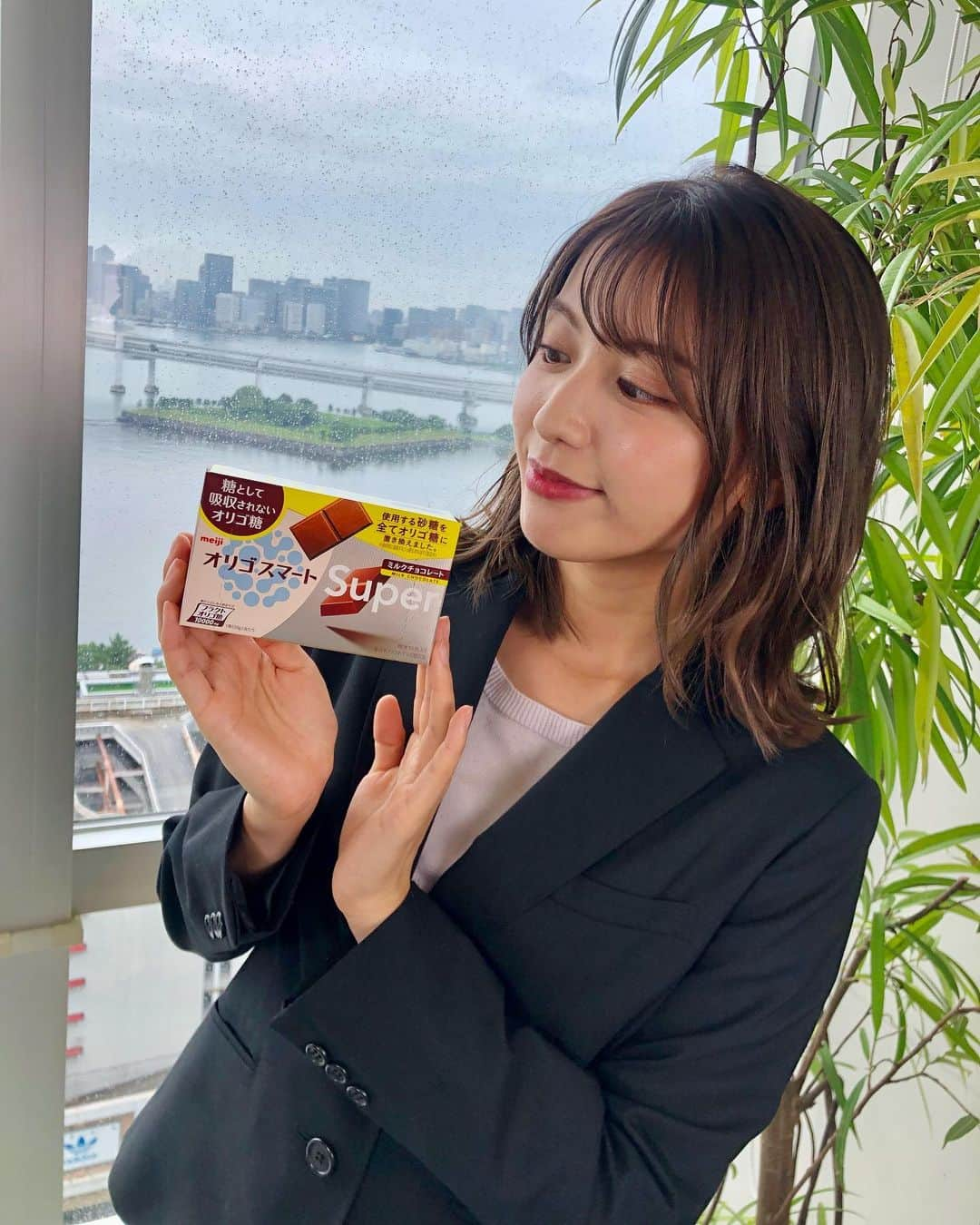 西村まどかさんのインスタグラム写真 - (西村まどかInstagram)「明治オリゴスマートSuper🍫 本日インフォマ出演してます☻ぜひみてね！ 7/23(金)ウワサのお客さま ㅤㅤㅤㅤㅤㅤㅤㅤㅤㅤㅤㅤㅤ #フジテレビ #グッジョブハンター  #明治オリゴスマートSuper #糖として吸収されないオリゴ糖 ♪」7月23日 20時03分 - madoka_nsmr