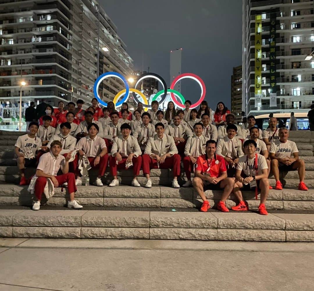 シェーファーアヴィ幸樹のインスタグラム：「開幕！🇯🇵🇯🇵  #tokyo2020  #olympics」