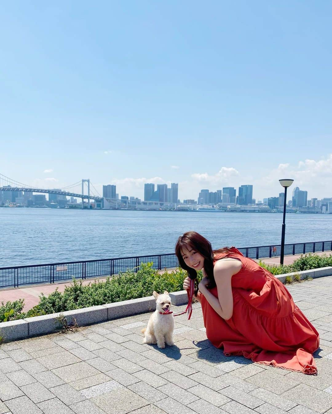 宇垣美里マネージャーさんのインスタグラム写真 - (宇垣美里マネージャーInstagram)「本日は発売中の美人百花 8月号のオフショットです🧚‍♀️  宇垣さんの愛犬 てんぷらちゃんとたくさん撮影しました💕  4枚目のてんちゃん、宇垣さんが泣いているとてんちゃんも悲しいのかなと思いきや。。  眠たかったようです🐶  本日、23:30からBS日テレ「あの子は漫画を読まない。」放送です！！！  #宇垣美里 #ugakimisato #美人百花 #てんぷらちゃん #てんちゃん #BS日テレ #あの子は漫画を読まない」7月24日 17時01分 - ugakimisato.mg