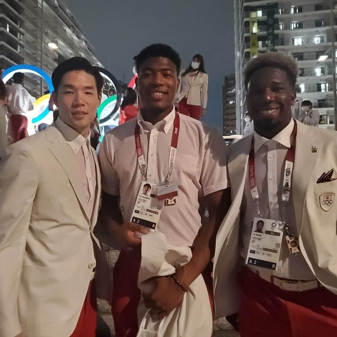 アイラ・ブラウンさんのインスタグラム写真 - (アイラ・ブラウンInstagram)「Opening Ceremony #tokyo2020 #teamjapan #tokyo #olympic #olympicceremony #toyama #texas」7月24日 10時39分 - irabrown44