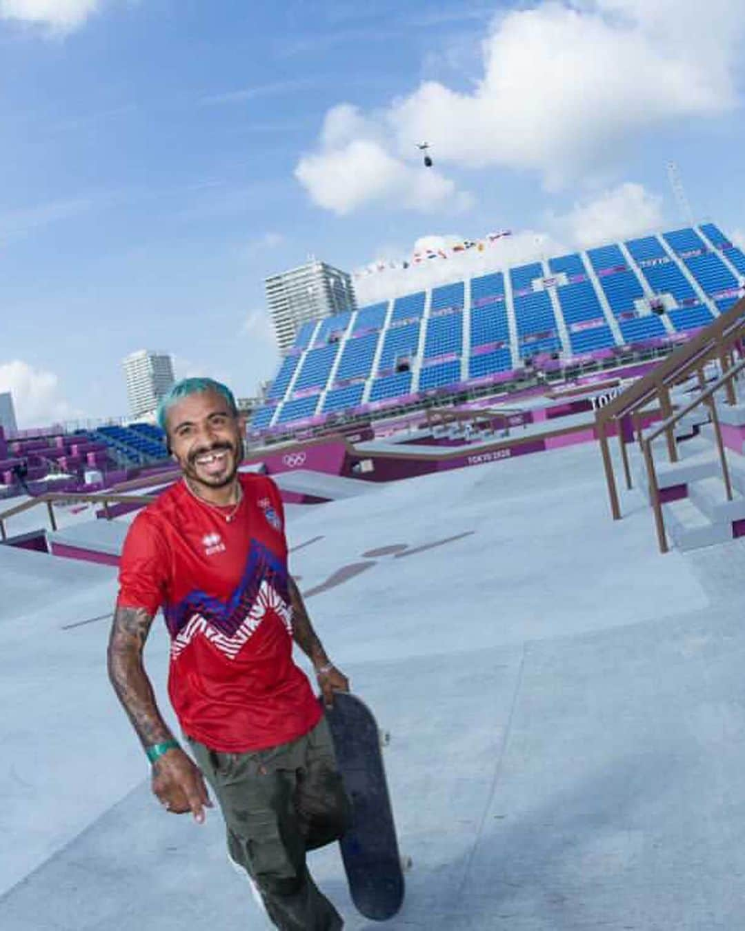 マニー・サンティアゴさんのインスタグラム写真 - (マニー・サンティアゴInstagram)「OLYMPIC 🛹 COURSE | 🇵🇷 📸: @atibaphoto | @worldskatesb」7月24日 11時49分 - mannysantiago