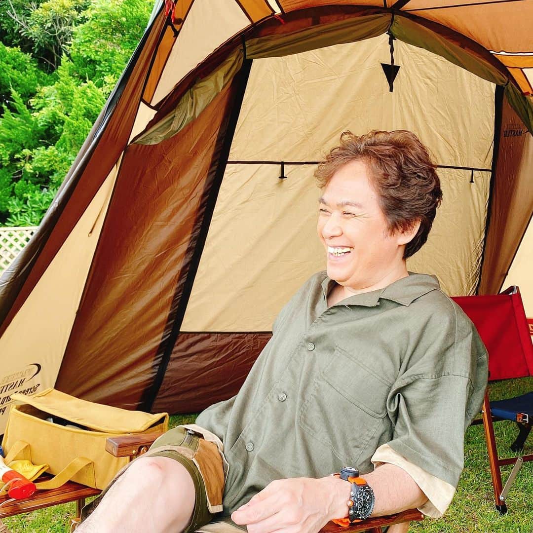 植草克秀さんのインスタグラム写真 - (植草克秀Instagram)「キャンプ行けないから、もどき写真を🤣  今日で55歳になりました！いつもみんなありがとう！  #植草克秀 #katsuhideuekusa」7月24日 11時56分 - katsuhideuekusa