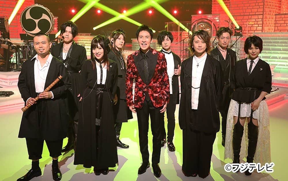 鈴華ゆう子のインスタグラム：「#MUSICFEAR にて  #郷ひろみ さんと共演させて頂きました！ トークではTHE ALFEE さんともご一緒でき、大変光栄でした。 ハモリは、上にいったり下にいったり、面白い事歌っております。 一緒に歌わせていただける日がくるなんて夢にも思いませんでした。ありがとうございました！ (*´ω`*)  #鈴華ゆう子  #和楽器バンド  #yukosuzuhana  #wgb」