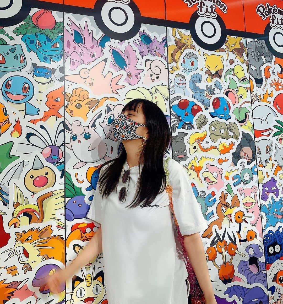 のインスタグラム：「ポケモンカラーズに行く前に、ポケセン出張所にて🤲」