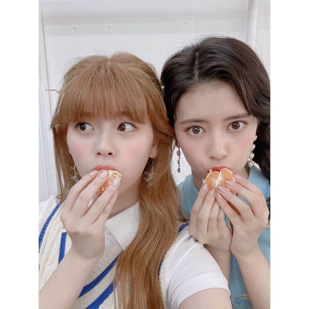 NiziUさんのインスタグラム写真 - (NiziUInstagram)「ほっぺたハート❤︎  볼하트❤︎  #niziu #withu #RIKU#🐿#❤︎」7月24日 21時33分 - niziu_artist_official