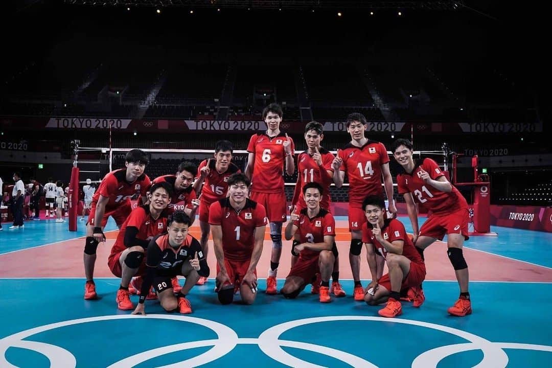 のインスタグラム：「🔥 🔥 Photo by FIVB #東京オリンピック2020  #バレーボール」