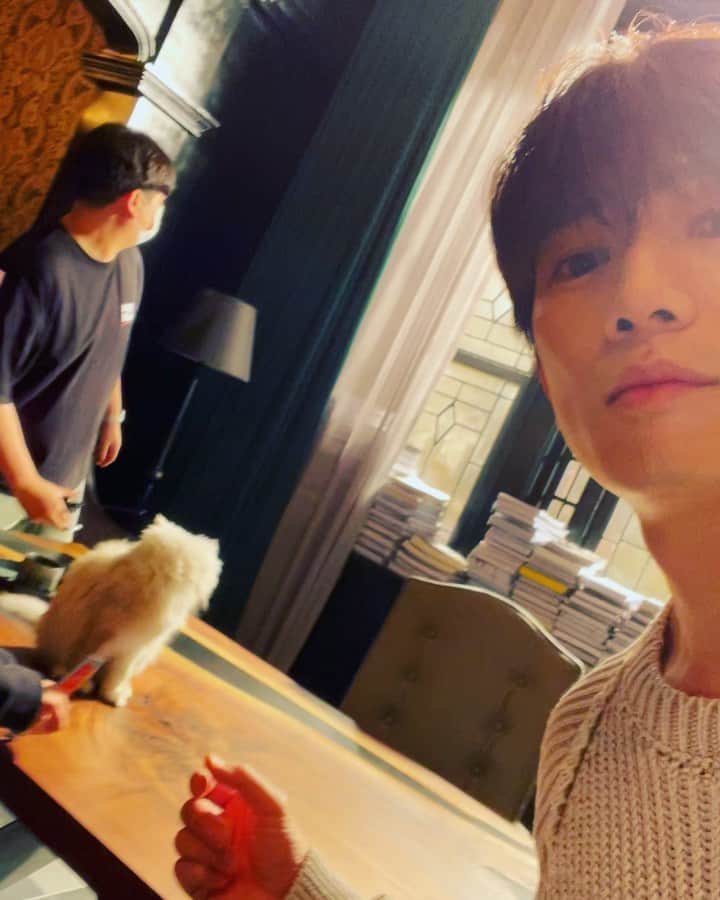 チソンのインスタグラム：「#악마판사」