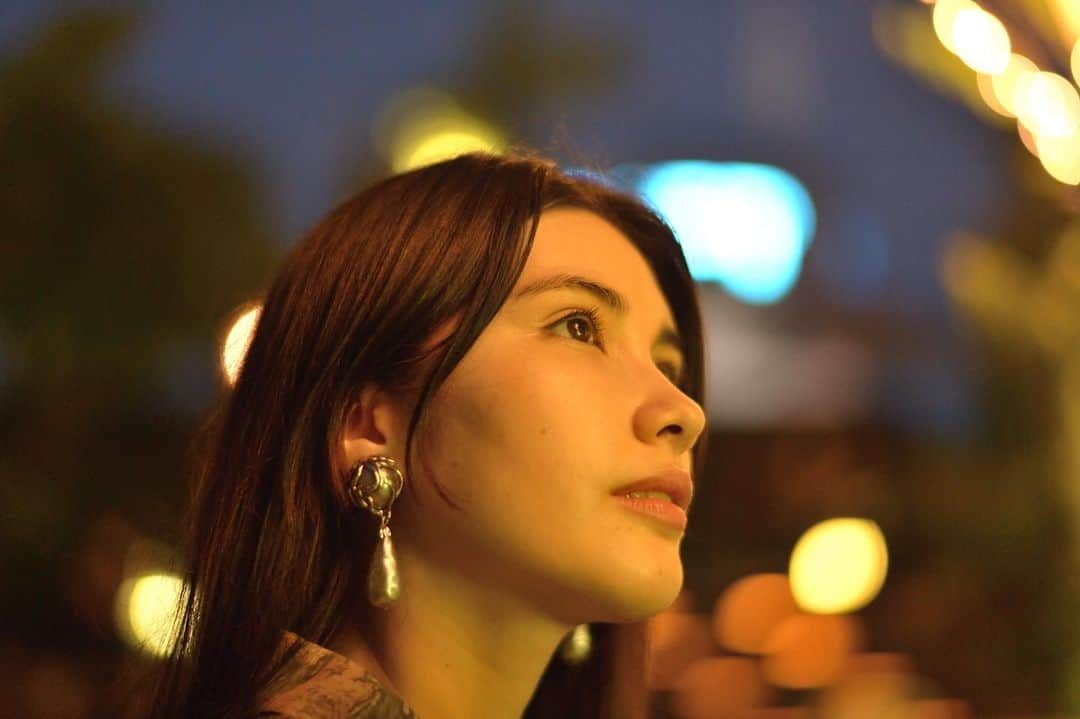 斎藤アリーナさんのインスタグラム写真 - (斎藤アリーナInstagram)「wearing my grandma’s earrings✨✨  photo by Akira Hasegawa」7月25日 20時52分 - alinasaito23