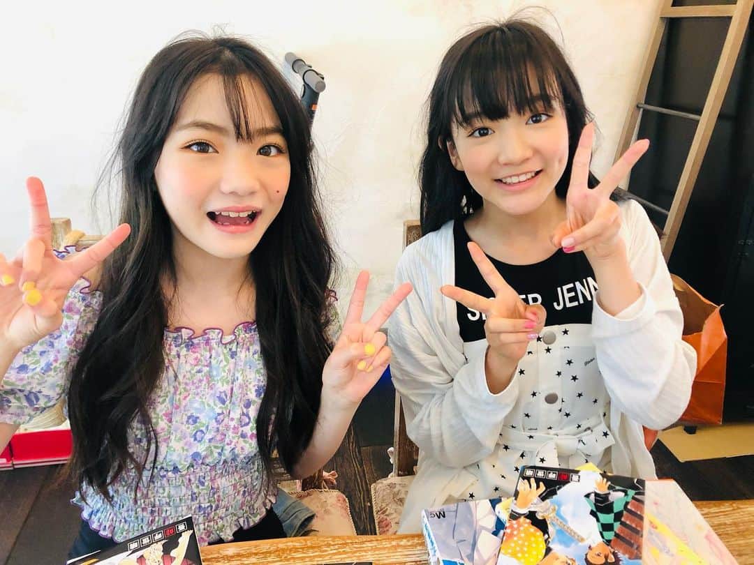 ニコ☆プチのインスタグラム：「🤍🤍  さなんにゃ❕❕👶🏻👶🏻💓💓  #石原咲奈 #星乃あんな」