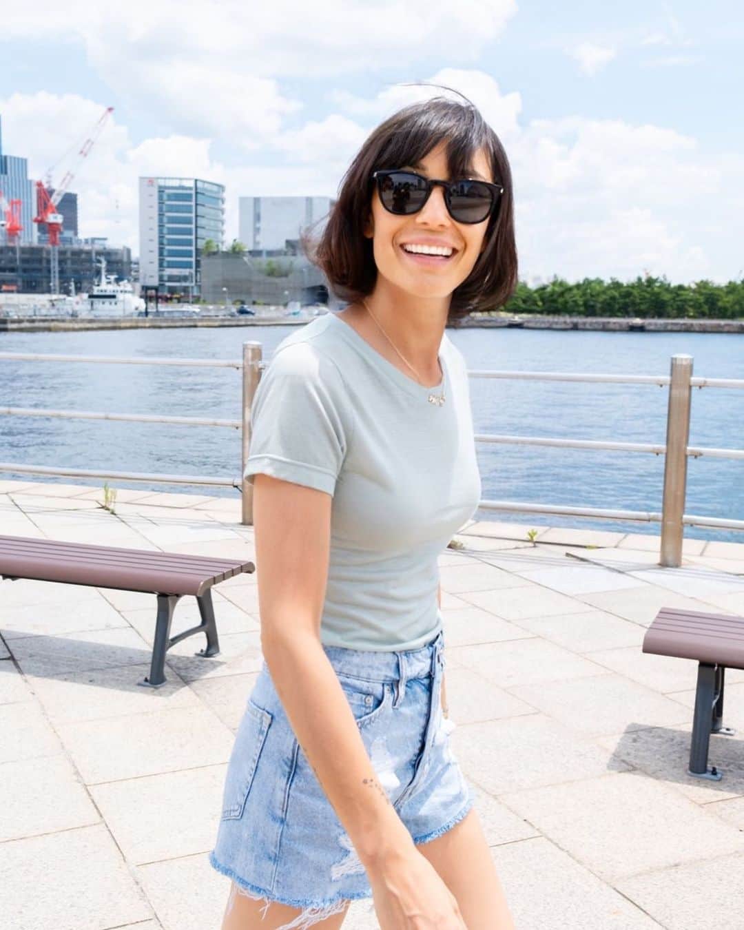 アンナ・オルティス（イニエスタの妻）のインスタグラム：「Sunday funday 😁🤍 #Summer」