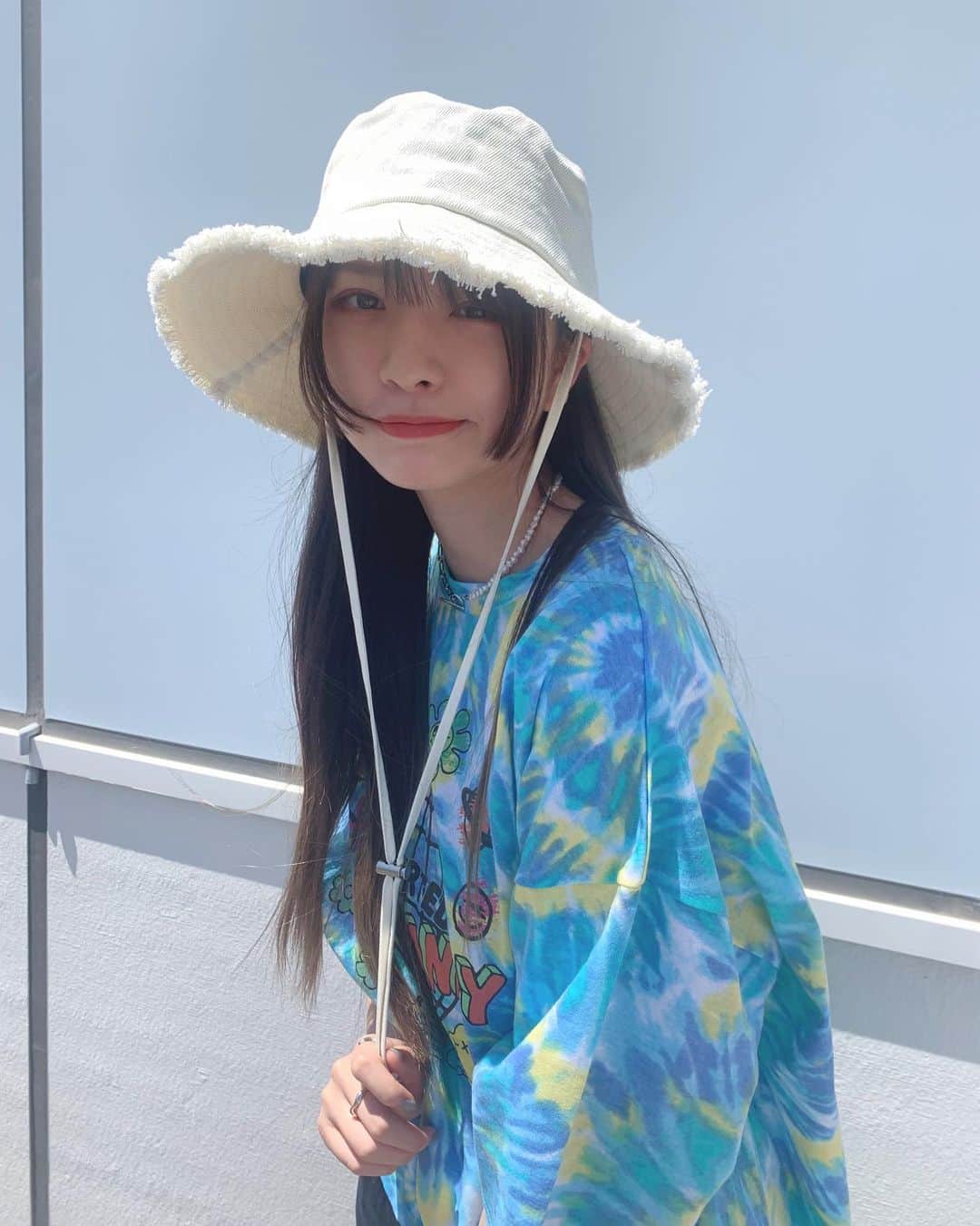 三品瑠香さんのインスタグラム写真 - (三品瑠香Instagram)「夏の浮かれ太郎コーデです」7月25日 22時09分 - ruka_mishina