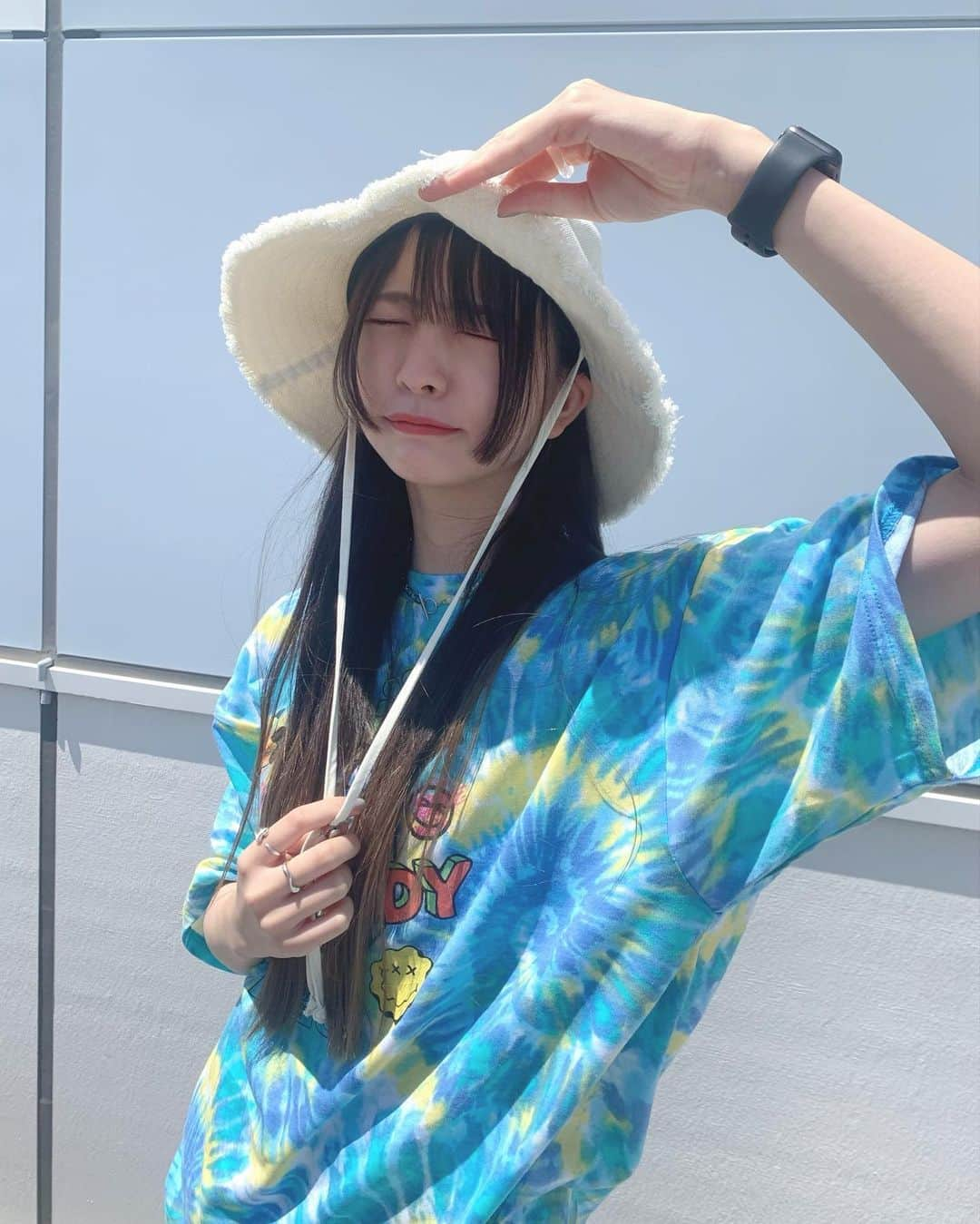 三品瑠香さんのインスタグラム写真 - (三品瑠香Instagram)「夏の浮かれ太郎コーデです」7月25日 22時09分 - ruka_mishina