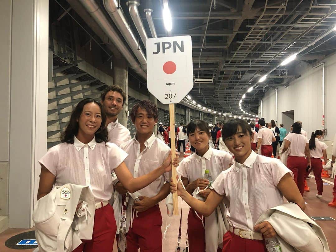 二宮真琴さんのインスタグラム写真 - (二宮真琴Instagram)「☆ . 開会式🎌🎉 . #東京オリンピック #tokyo2020 #開会式」7月26日 11時17分 - makoto_5_tennis