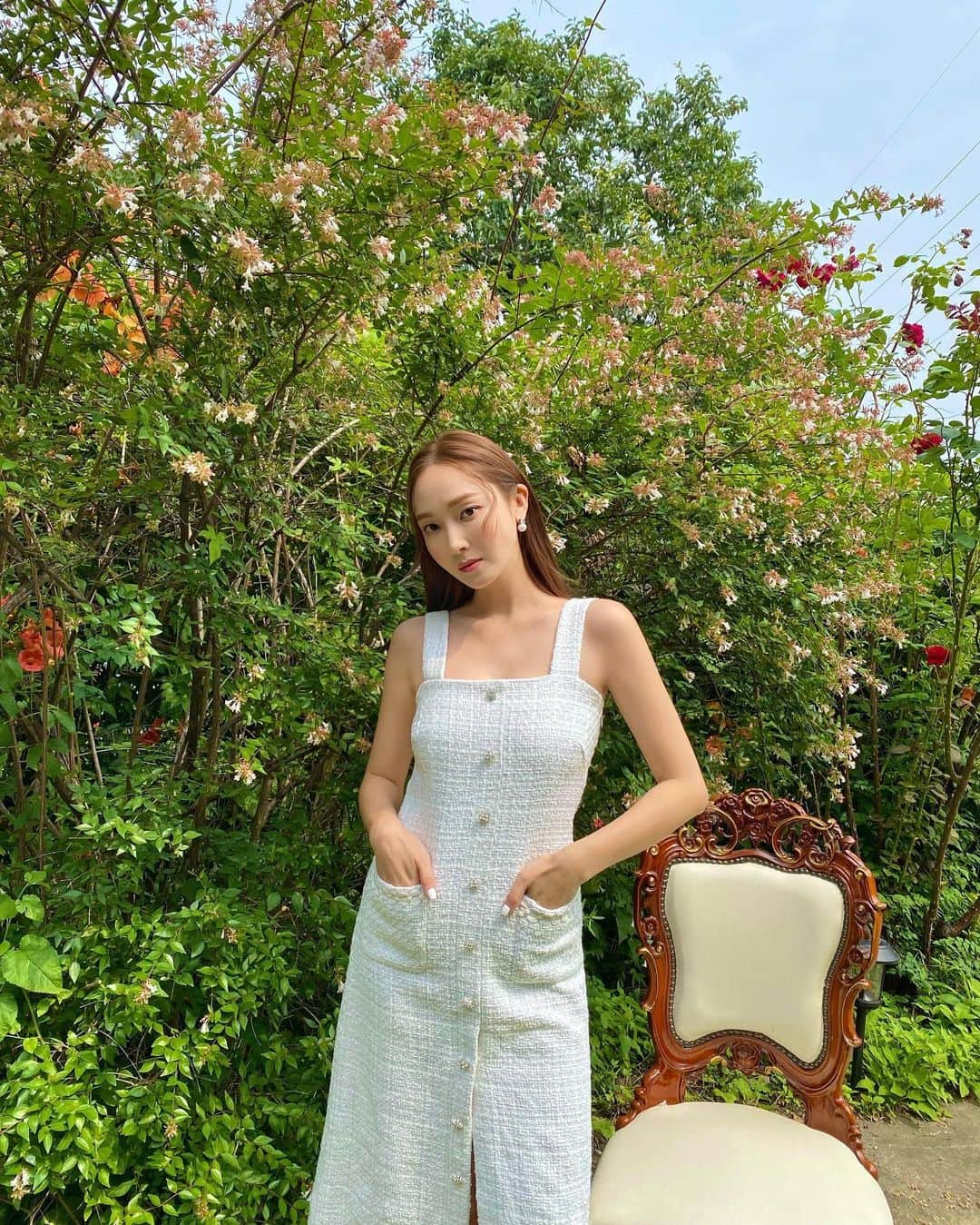 ジェシカ さんのインスタグラム写真 - (ジェシカ Instagram)「That summer feeling🤍🌷🌿✨」7月26日 13時02分 - jessica.syj