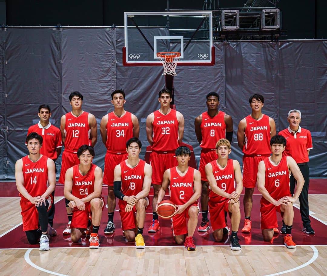 シェーファーアヴィ幸樹のインスタグラム：「Game day! オリンピック初戦、スペイン戦！ 精一杯頑張ってきます💪  #tokyo2020 #olympics」