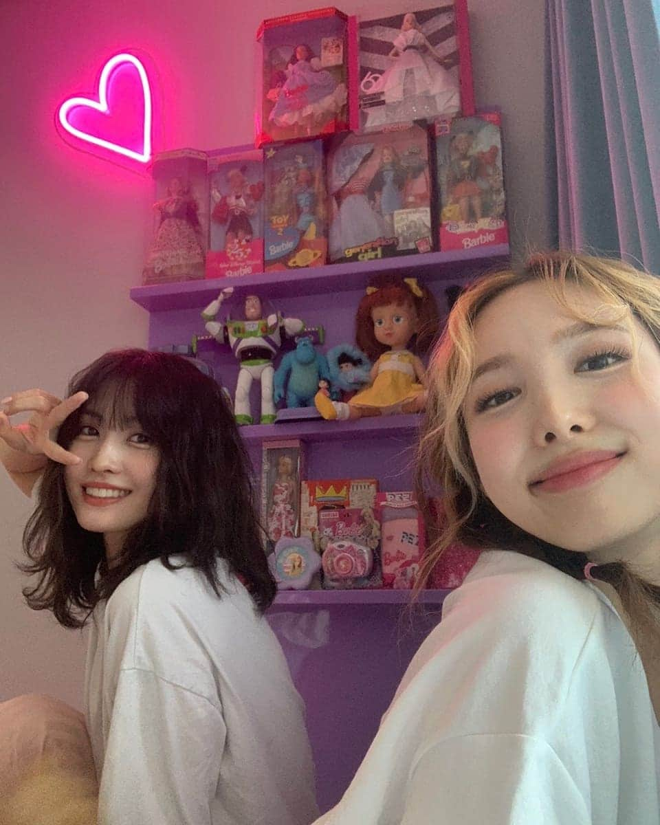 TWICEさんのインスタグラム写真 - (TWICEInstagram)「💜💗」7月26日 18時26分 - twicetagram