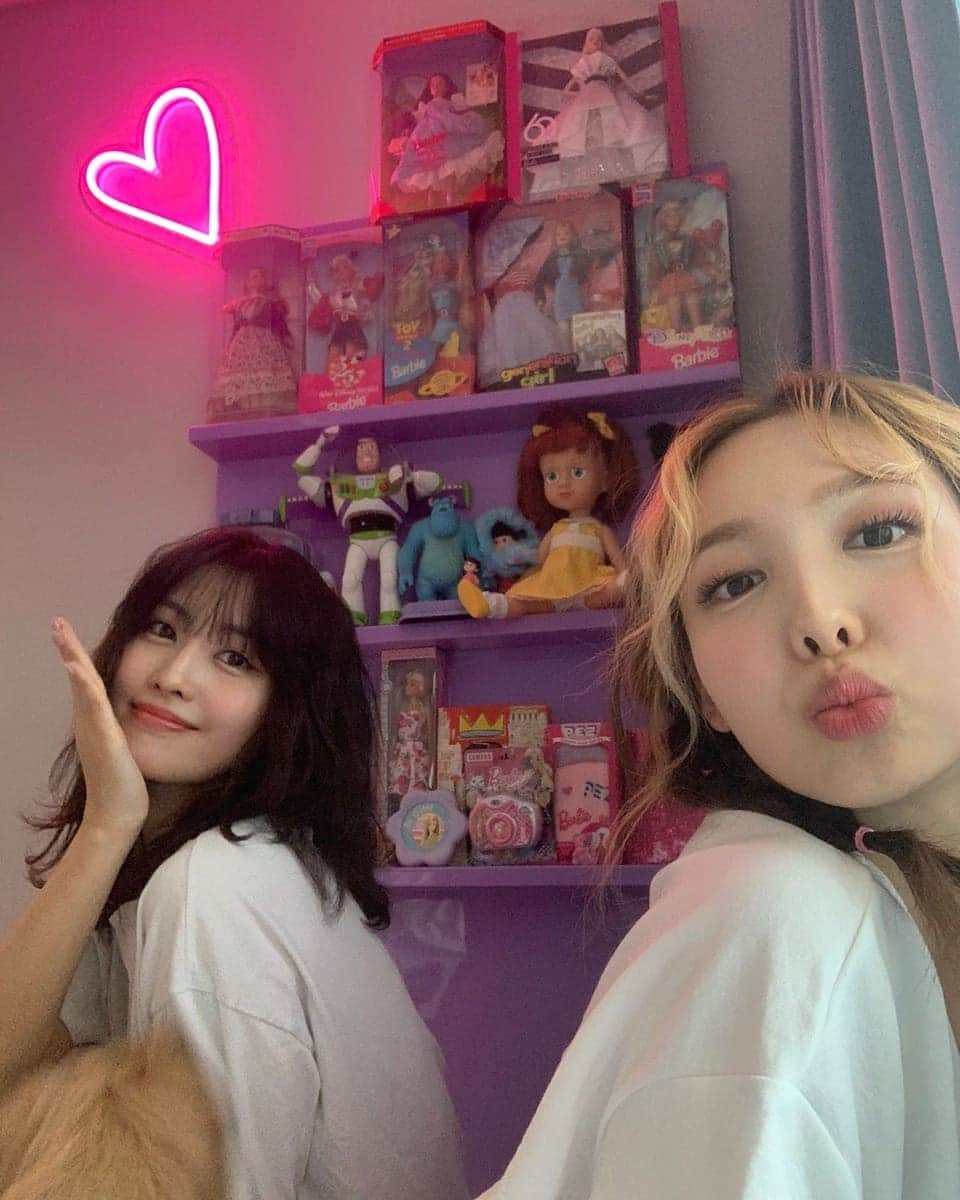 TWICEさんのインスタグラム写真 - (TWICEInstagram)「💜💗」7月26日 18時26分 - twicetagram