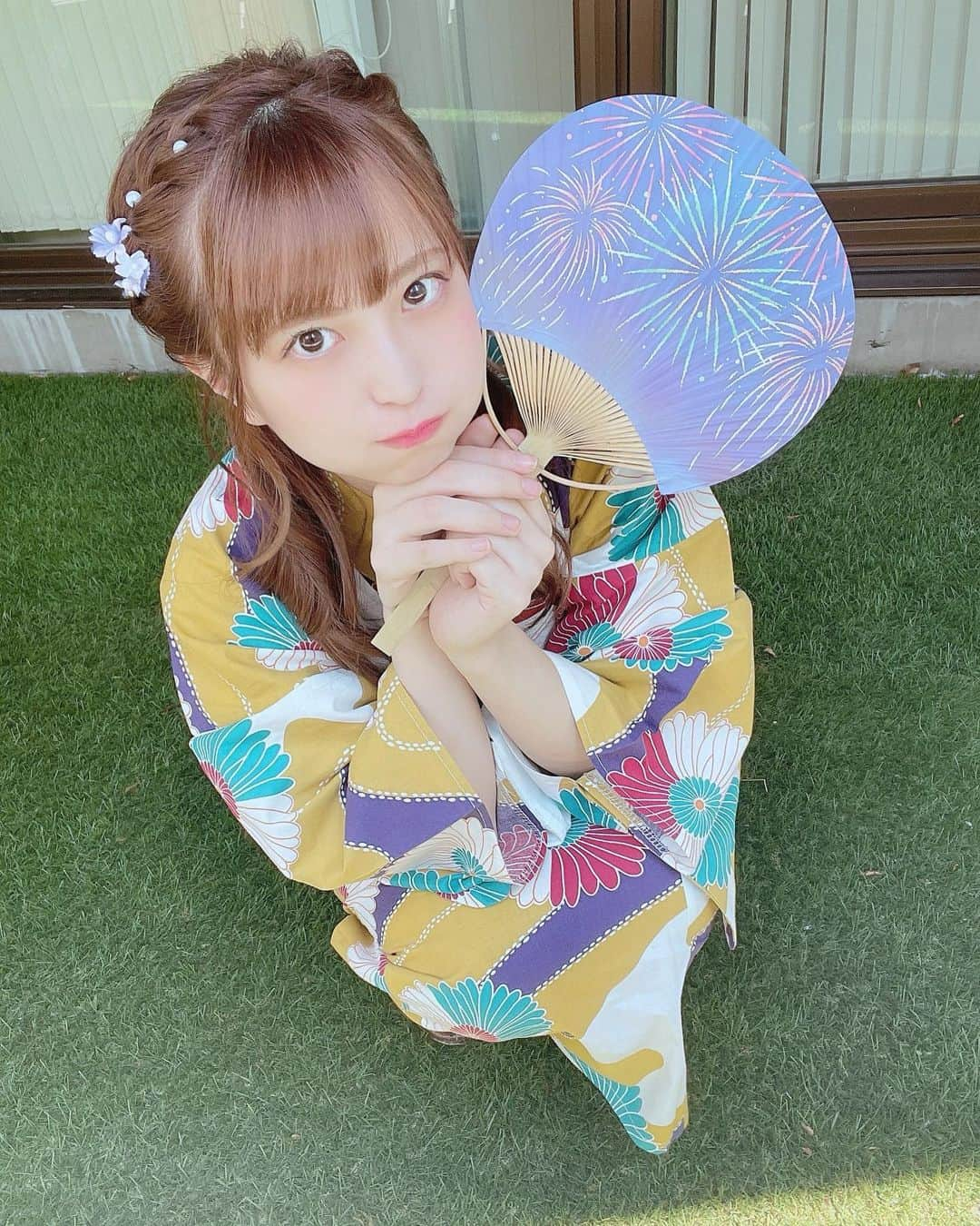 竹内星菜さんのインスタグラム写真 - (竹内星菜Instagram)「あざといの、きらい？✨ . . . #浴衣　#ゆかた　#ゆかた女子 #浴衣女子 #ゆかたコーデ #유카타　#yukata」7月26日 19時54分 - seina0227