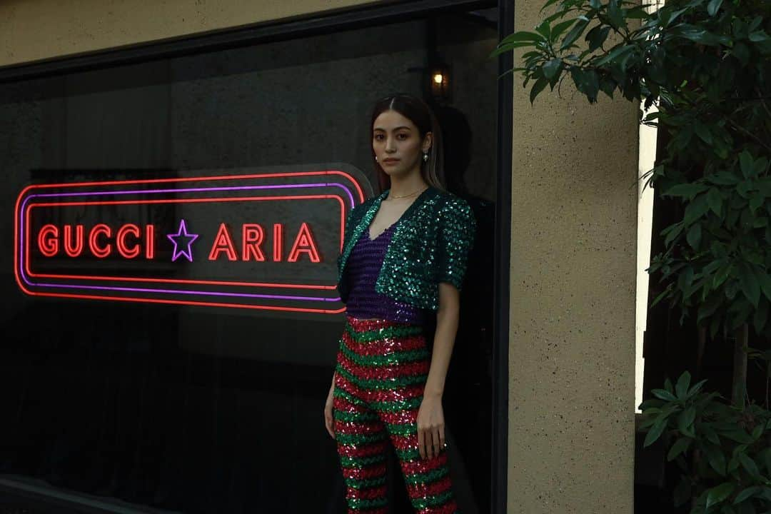 楓さんのインスタグラム写真 - (楓Instagram)「GUCCI ARIAの展示会に お邪魔してきました!!!!  幻想のような空間で 100周年の歴史を堪能してきました。  @gucci #GucciAria」7月26日 21時47分 - kaede_