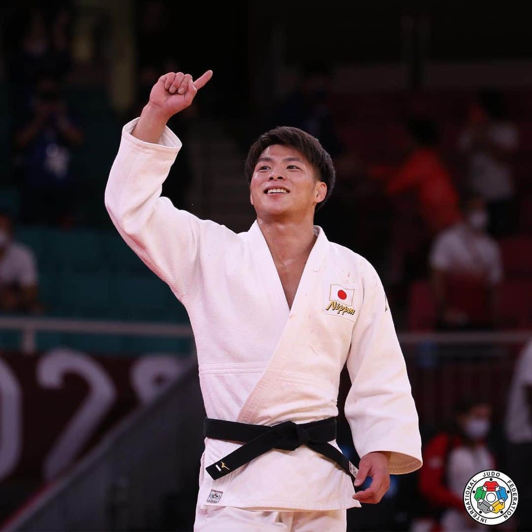 のインスタグラム：「. 東京オリンピック優勝する事ができました。 沢山の応援本当にありがとうございました！ 小さな頃からの夢を東京オリンピックという舞台で叶えれて本当に嬉しいです！ また新たなスタートラインに立てたと思うのでこれからもより一層頑張っていきます！ #Tokyo2020 #柔道 #JUDO  #olympicchampion #goldmedal  #thankyouforyoursupport」