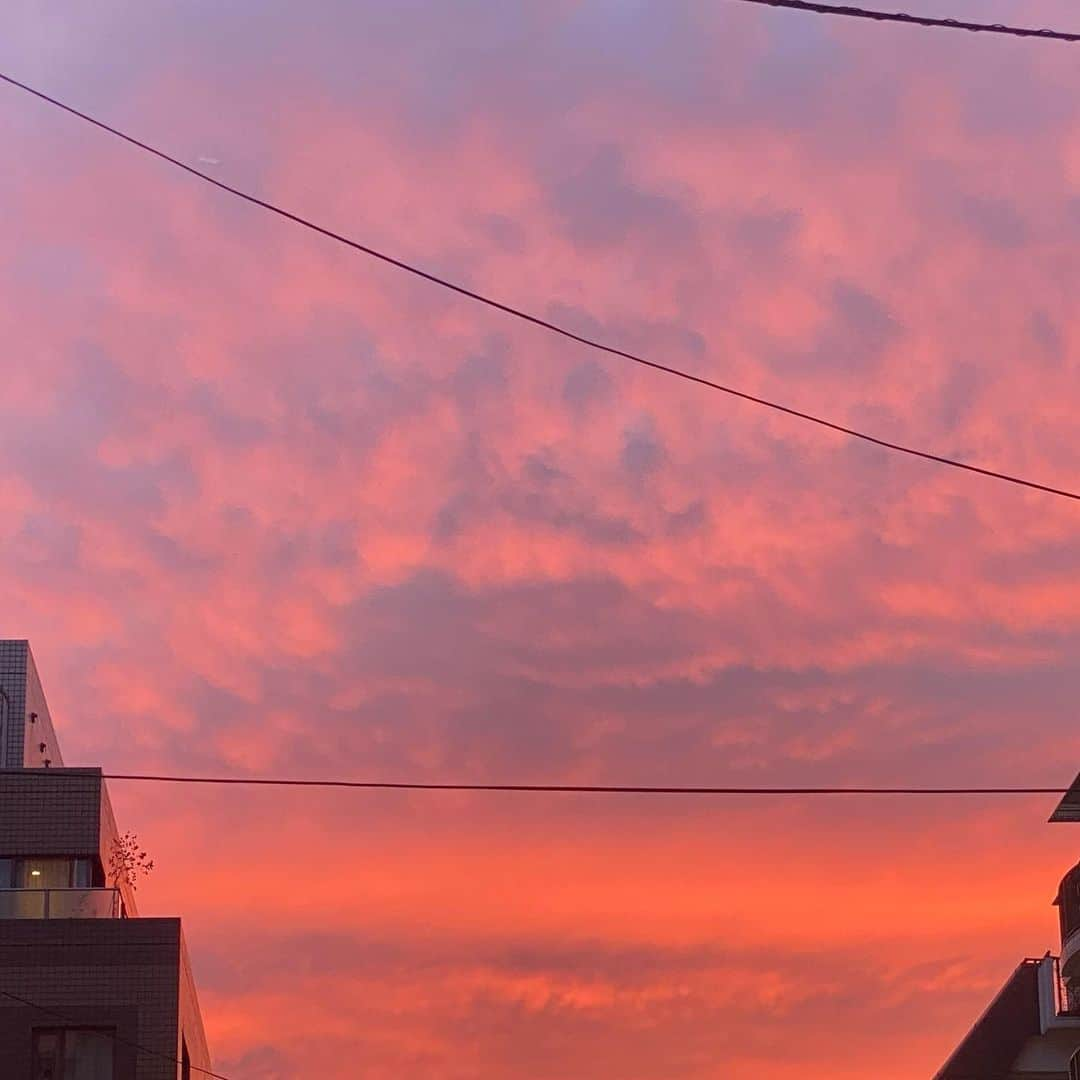 穂川果音さんのインスタグラム写真 - (穂川果音Instagram)「本日の空〜 明日は台風の影響で関東〜東北は太平洋側の地域で荒れた天気に☔️ 沿岸部では非常に強い風のところも🌬 　#今日空 　#sky #いまそら」7月26日 22時07分 - hokawakanonn