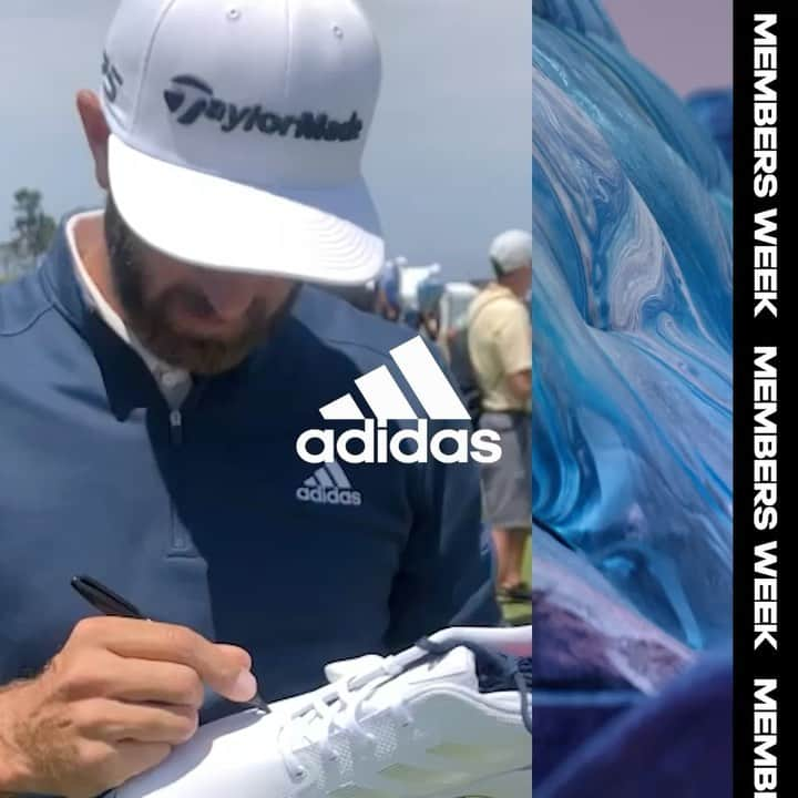 ダスティン・ジョンソンのインスタグラム：「Members week @adidasgolf is teeing off with an exclusive giveaway. Download the adidas app, then hit the link in my bio to enter for your chance to win a signed limited-edition ZG21 Golf Shoe. #createdwithadidas」