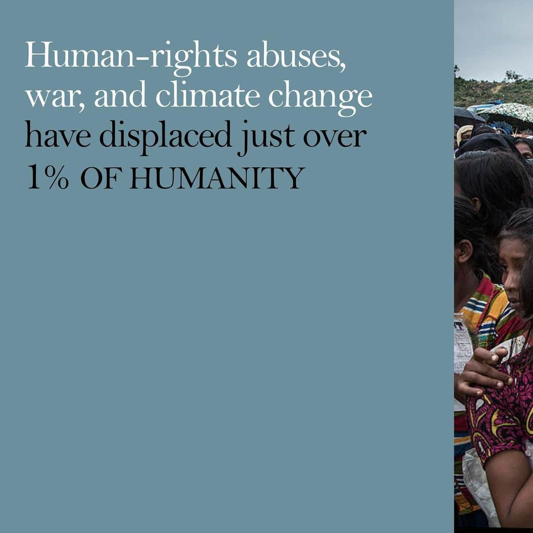 アンジェリーナ・ジョリーさんのインスタグラム写真 - (アンジェリーナ・ジョリーInstagram)「I started working with displaced people because I believe passionately in human rights. Not out of charity, but out of a deep respect for them and their families, and all they continue to overcome, despite so much persecution, inequality and injustice.  Today, 1% of the world’s population - 82.4 million people - is displaced. That’s nearly twice as many as a decade before.   Some crises, like the war in Afghanistan, have lasted for decades.   Others, like the conflict in Ethiopia, are more recent.  They all have in common the violence and denial of rights that leave innocent families with no choice but to flee.   At which point will we be concerned enough to address the environmental devastation, conflict and human rights abuses that fuel these crises?   I’m always continuing to learn – if you’d like to join me, please visit the UN @refugees account.  #HumanRights #RefugeeCrisis #Refugees #Stateless #Displaced #Displacement #InternallyDisplacedPersons #IDP」8月22日 1時22分 - angelinajolie