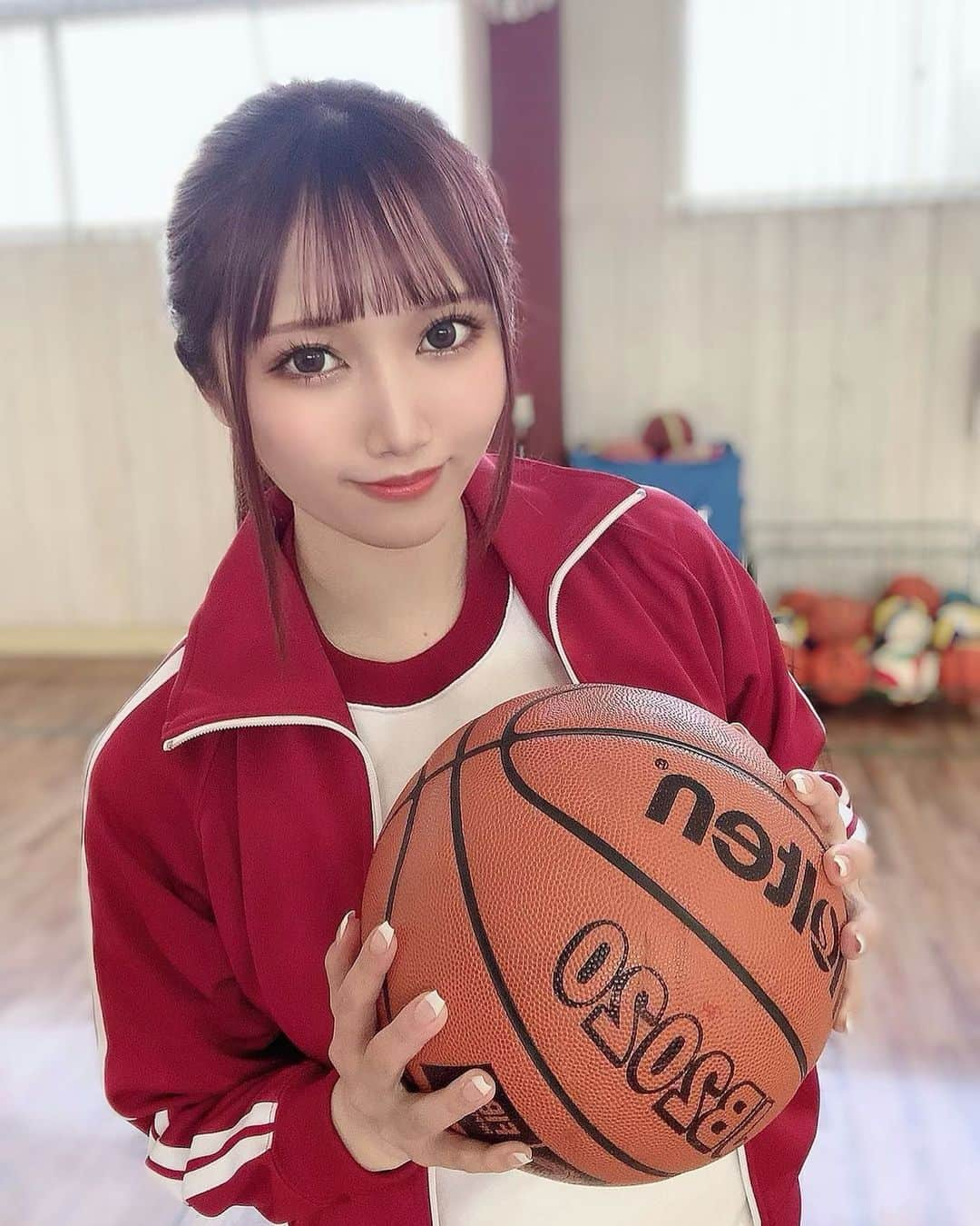 斎藤あみりさんのインスタグラム写真 - (斎藤あみりInstagram)「先輩おつかれさまです🏀 ・ ・ ・ ・ #斎藤あみり#av女優#プレステージ#自撮り#lingerie#sexy#グラビア#性感女优 #女星#可爱#kawaii#selfie#photography #コスプレ#cosplay #jk #体操着」8月21日 18時32分 - amirichan123