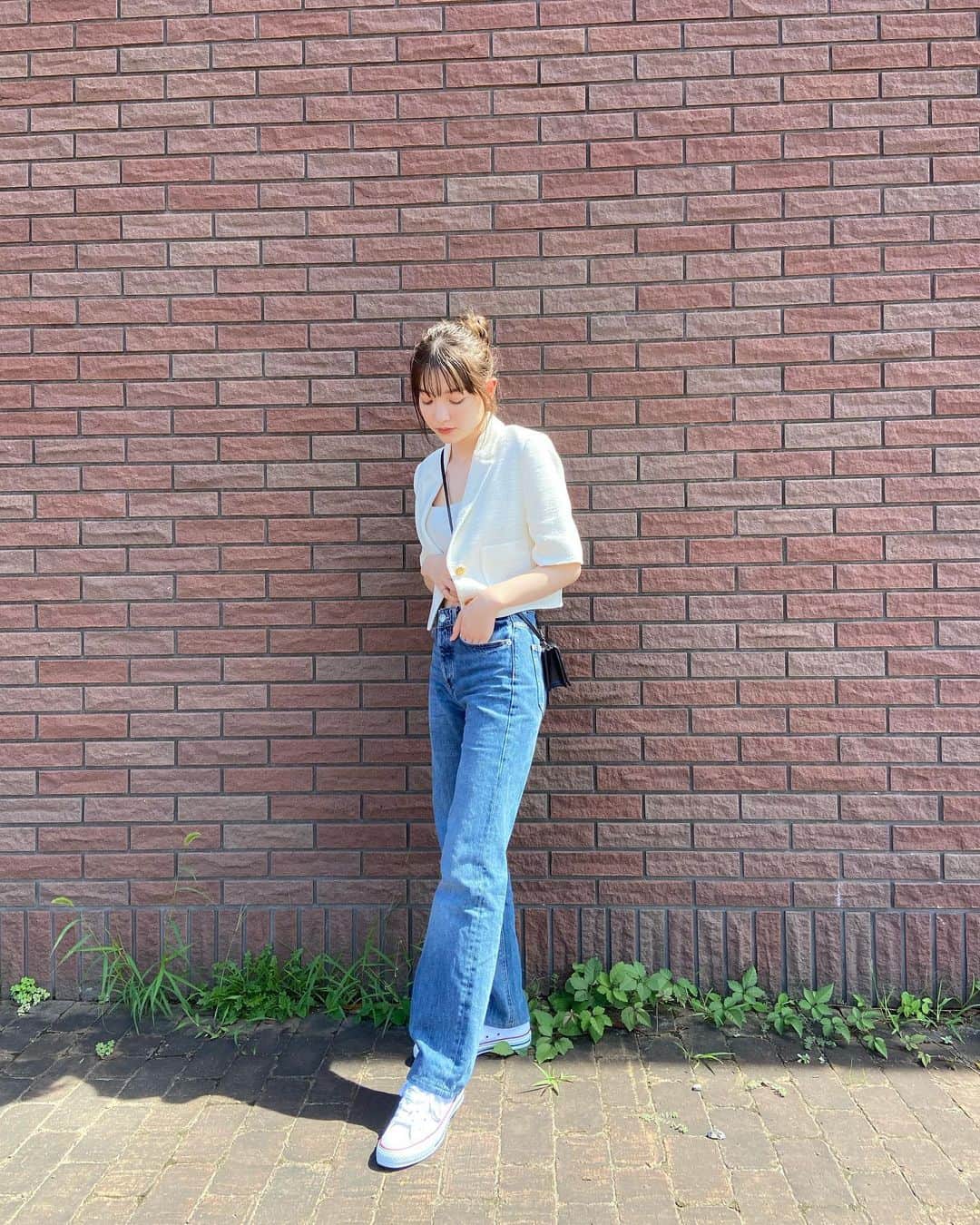 のインスタグラム：「. #サクラノシフク   夏休みが終わって欲しくないなと 感じるここ最近 😿 あと2ヶ月欲しい」