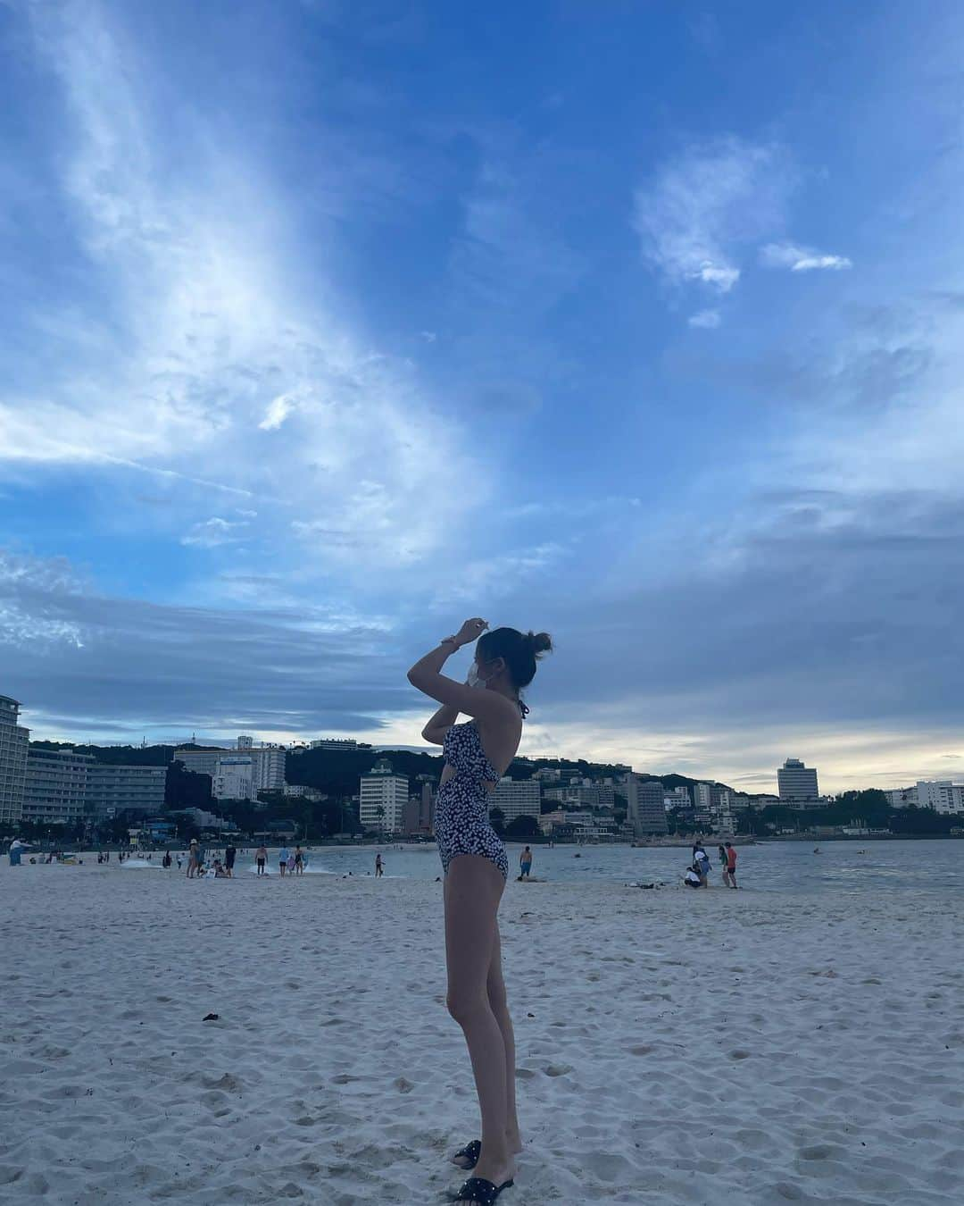 原田美優さんのインスタグラム写真 - (原田美優Instagram)「. 📍白浜」8月22日 18時32分 - harada.myu