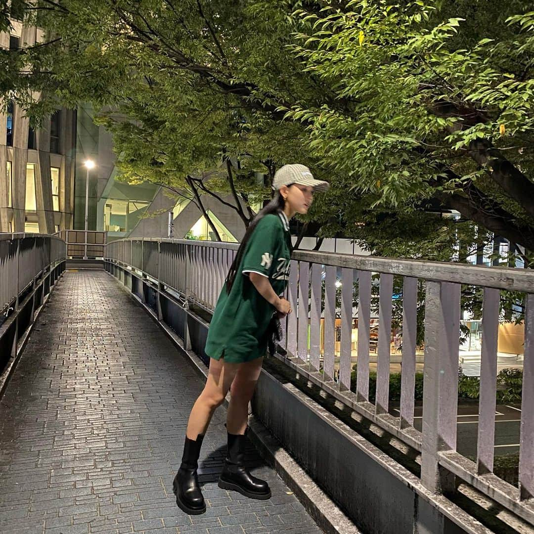 ミチさんのインスタグラム写真 - (ミチInstagram)「緑に首ったけな夏でした👒💚」8月22日 21時17分 - mi0306chi