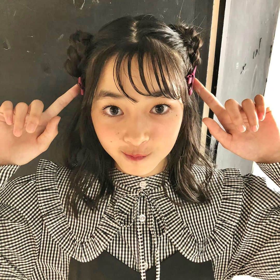 ニコ☆プチのインスタグラム：「🐏🐏🎀 . めりーさんのひつじへあ💘 . #滝口芽里衣 #ニコプチ #ヘアアレ」