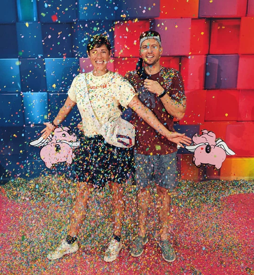 ケリー・ハーリーさんのインスタグラム写真 - (ケリー・ハーリーInstagram)「Took a wrong turn and ended up in an interactive candy museum 🍭🍬 not mad about it」8月23日 6時27分 - thishurleygurrl