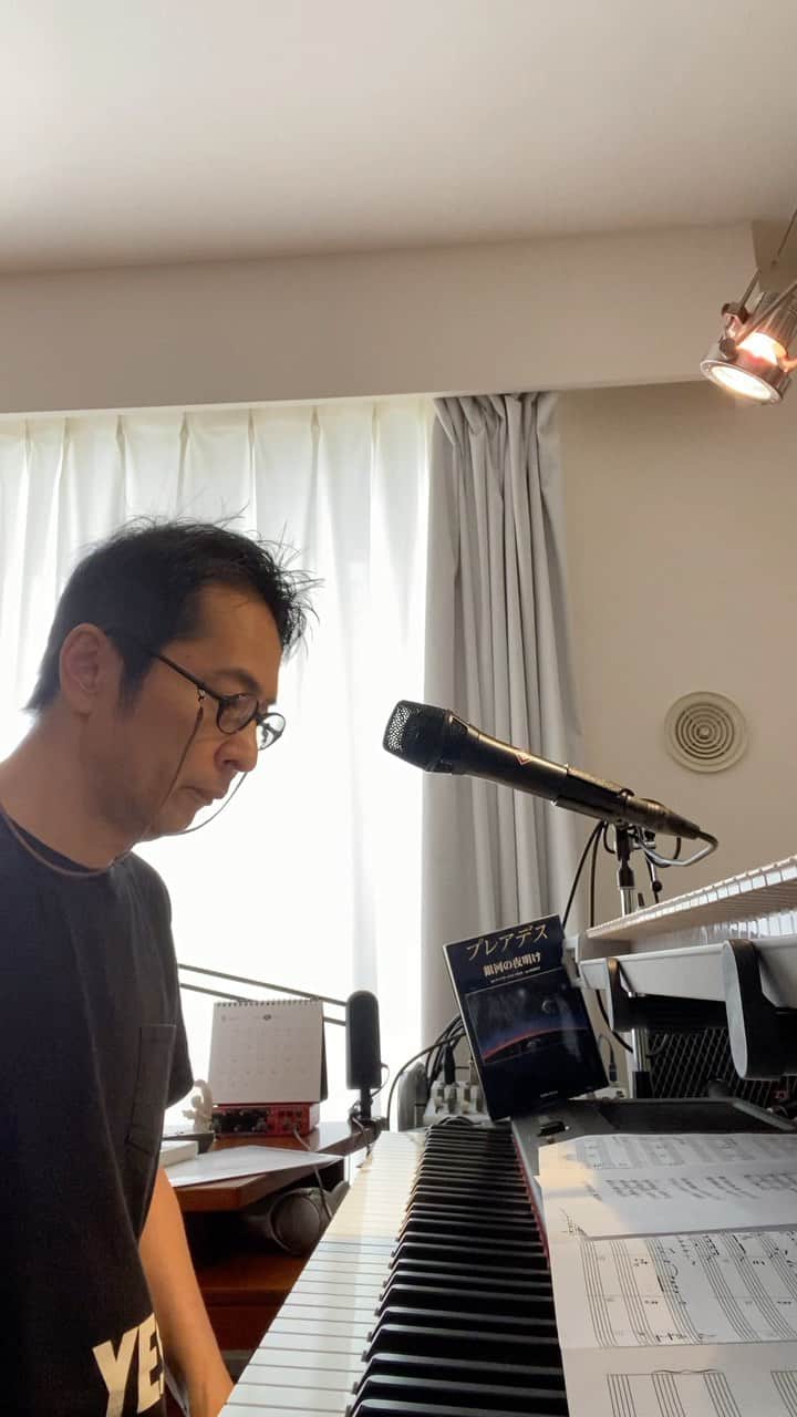 徳永英明のインスタグラム：「詩曲　徳永英明 編曲　瀬尾一三 ピアノアレンジ　坂本昌之」