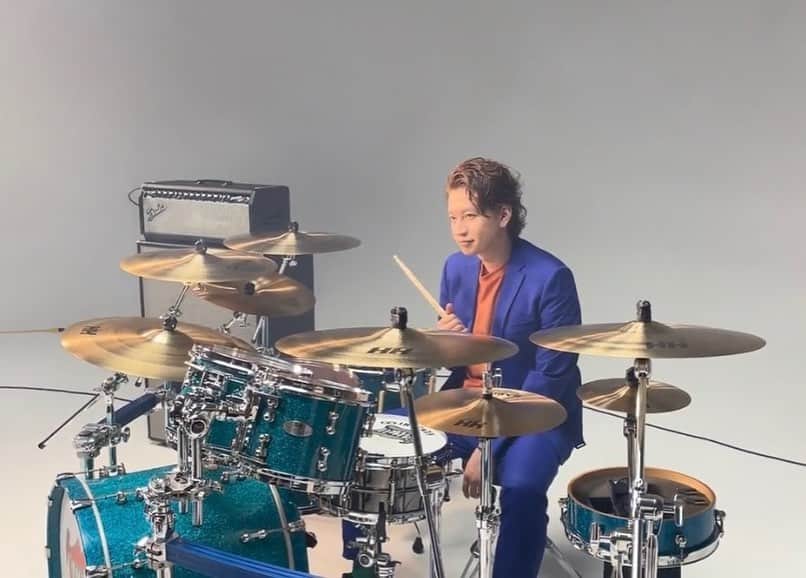 関ジャニ∞さんのインスタグラム写真 - (関ジャニ∞Instagram)「.  Mr.Ohkura plays the drums.  #drums #大倉忠義 #関ジャニInstagram」8月23日 20時00分 - kanjani8_official
