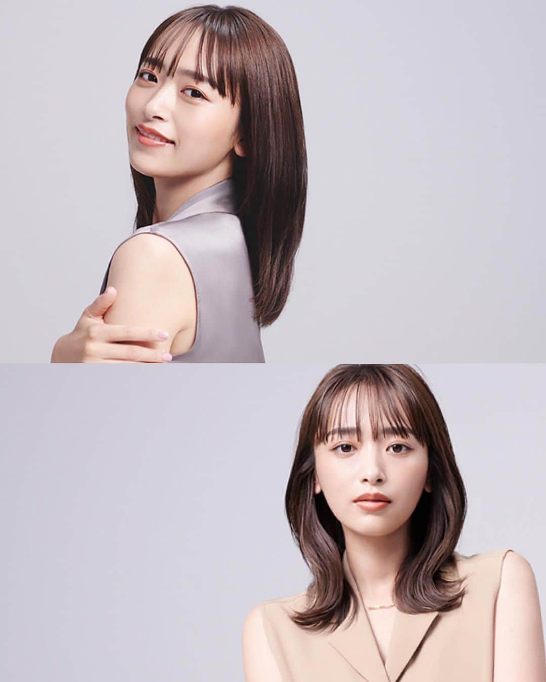 近藤千尋のインスタグラム：「@domani_official  @dysonhair_jp   Dysonさんとのタイアップ 是非サイトから見てみてね😍 ストレート派？ウェーブ派？❤️ 雰囲気が変わるよね😚😚😚  髪の毛、最近は伸ばしてるけど どこまで伸ばそうかなぁ〜✨🥰 と考えながら眠ります😪笑💤」