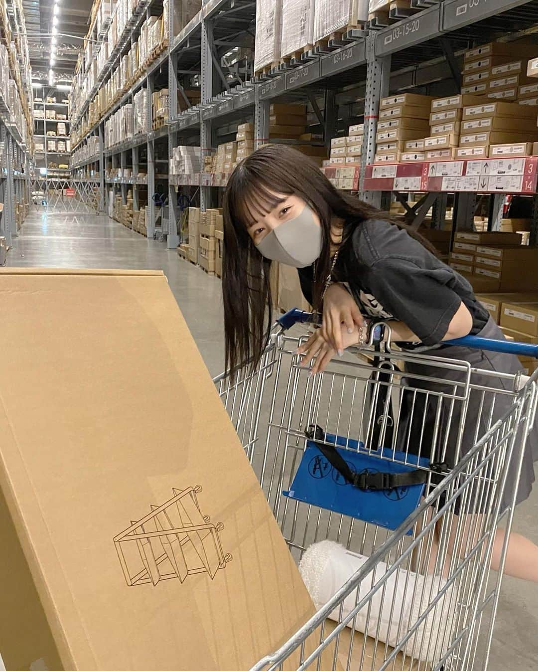 田島櫻子さんのインスタグラム写真 - (田島櫻子Instagram)「お買い物〜🛒📦📦」8月24日 22時47分 - sakurako219