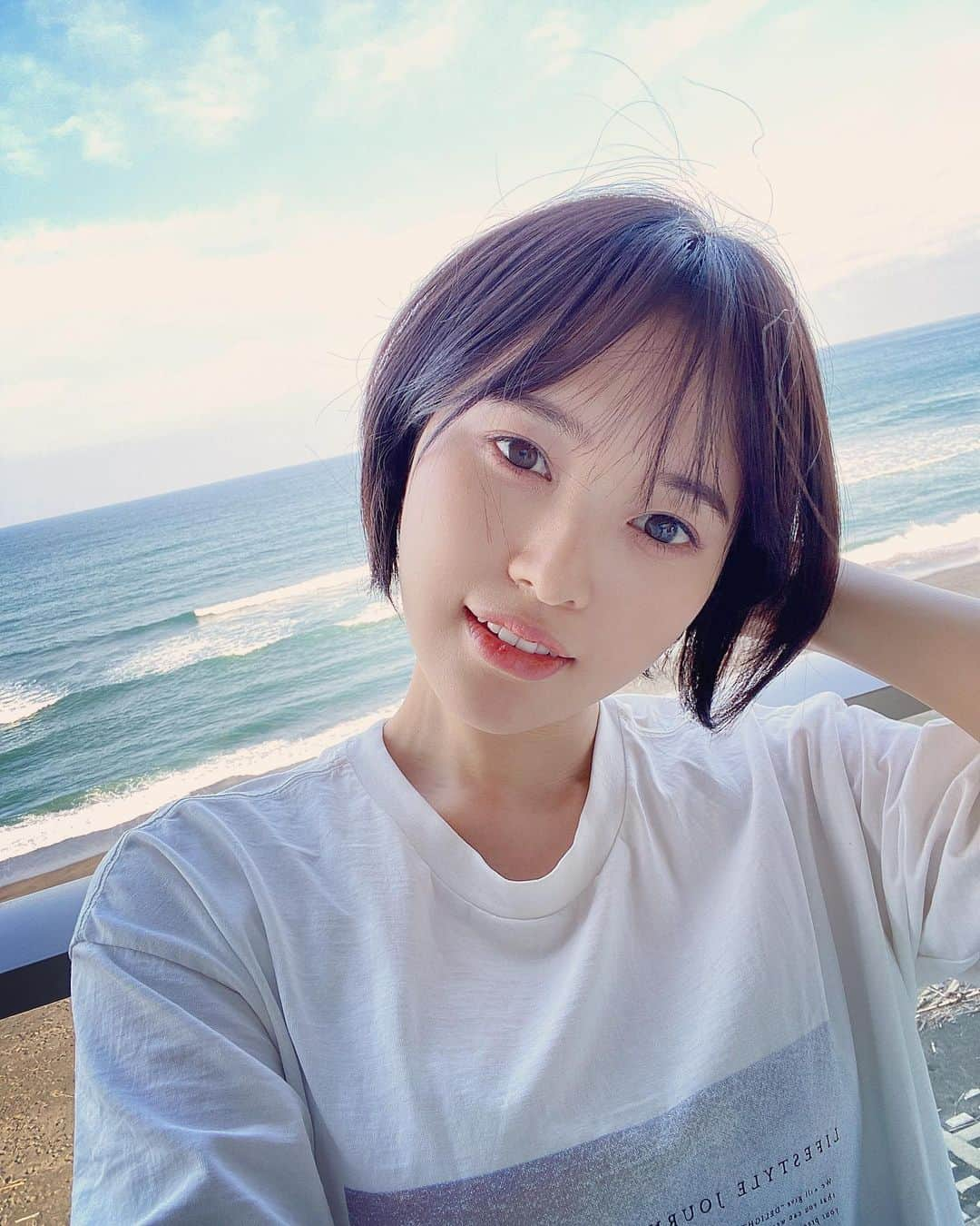 兒玉遥さんのインスタグラム写真 - (兒玉遥Instagram)「海だいすき！！🐳  心が浄化されて、自然のエネルギーチャージ！🔋」8月1日 20時36分 - haruka_kodama919