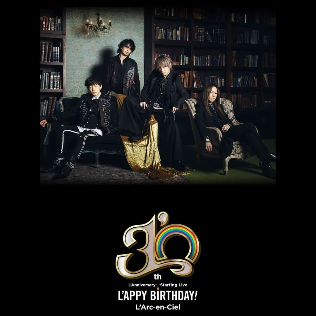 tetsuyaさんのインスタグラム写真 - (tetsuyaInstagram)「「30th L’Anniversary Starting Live“L’APPY BIRTHDAY!”」 Stagecrowdにて独占配信決定！  【配信日時】 2021年8月22日(日) 開場20:30/開演21:00 【見逃し配信期間】 2021年8月23日(月) 23:59まで  視聴チケット等、配信の詳細はこちら https://stagecrowd.live/3699564081/  #LArcenCiel #TETSUYA #LAPPYBIRTHDAY」8月1日 12時00分 - tetsuya_official