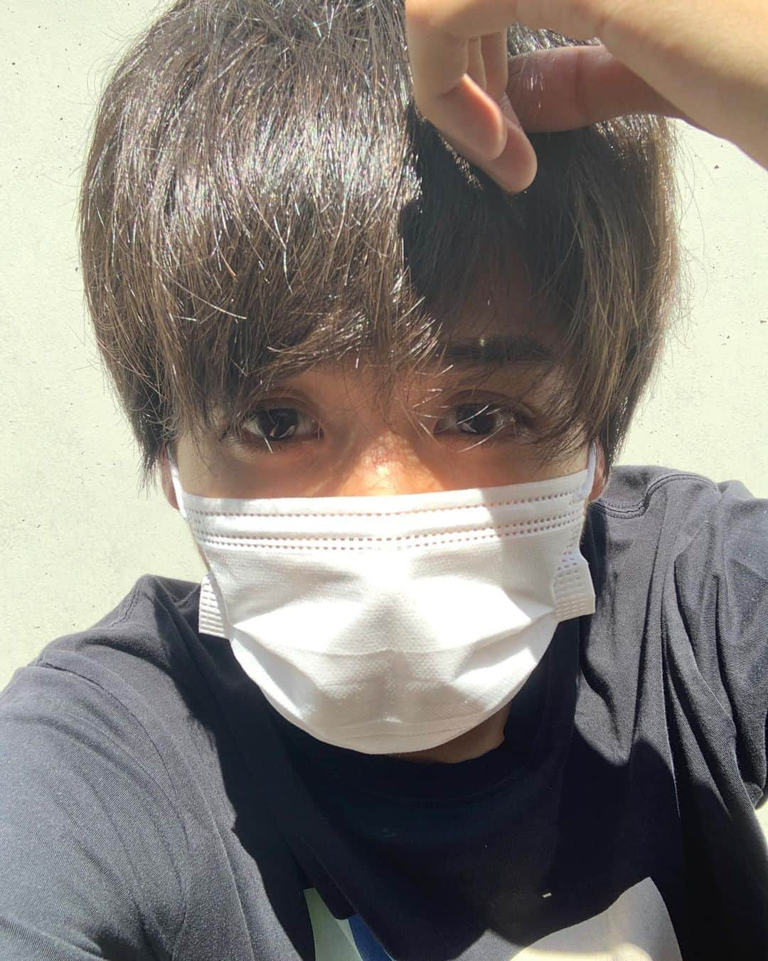 池岡亮介さんのインスタグラム写真 - (池岡亮介Instagram)「8月のもさ岡。 髪明るくなった？？」8月1日 16時06分 - ikeoka_ryosuke