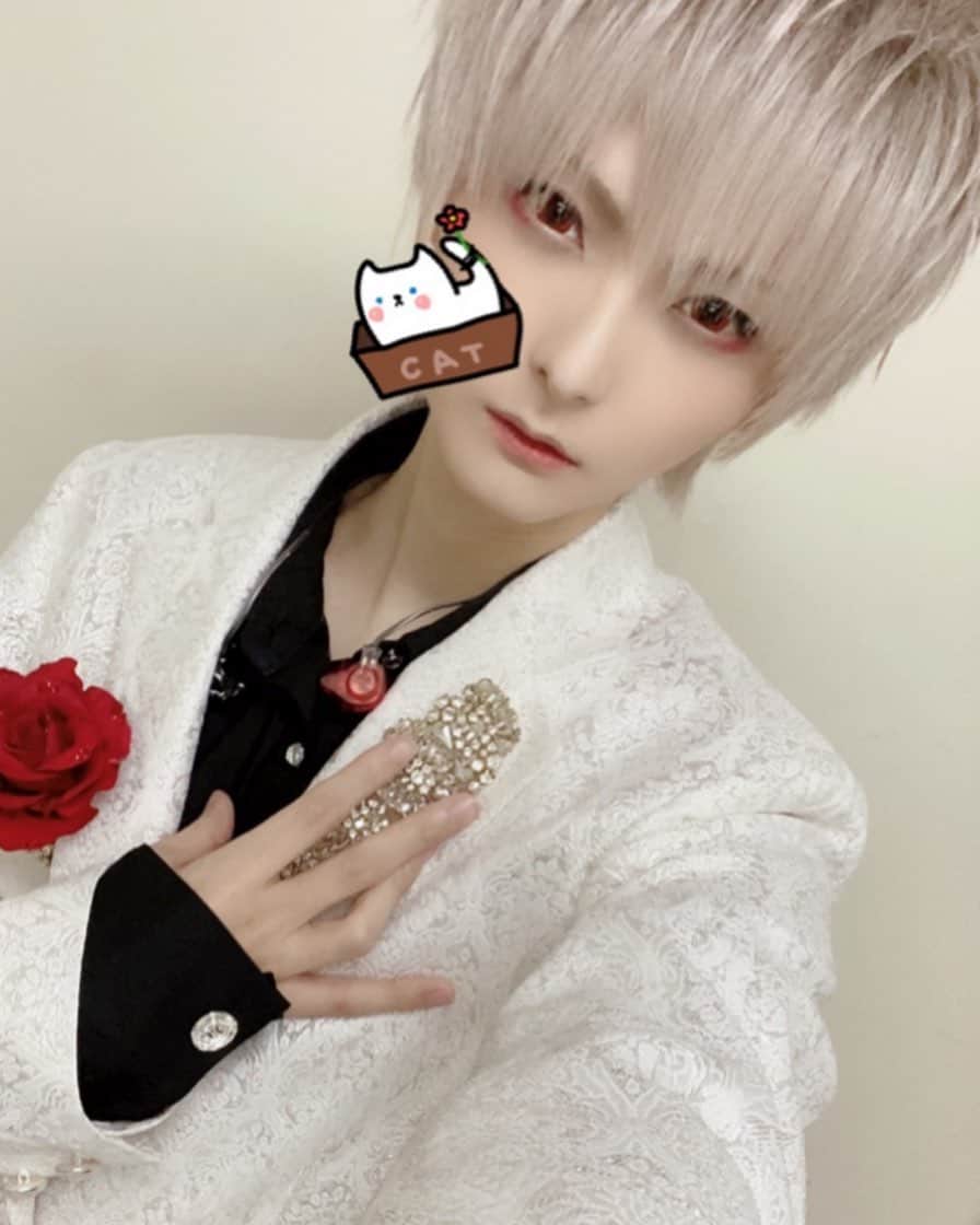 まふまふのインスタグラム：「白スーツ #まふまふ　#ひきフェス」