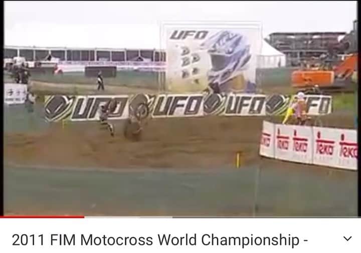 ケン・ロックゼンのインスタグラム：「2011 GP in Lommel Belgium. Last lap crash while leading 🥺」
