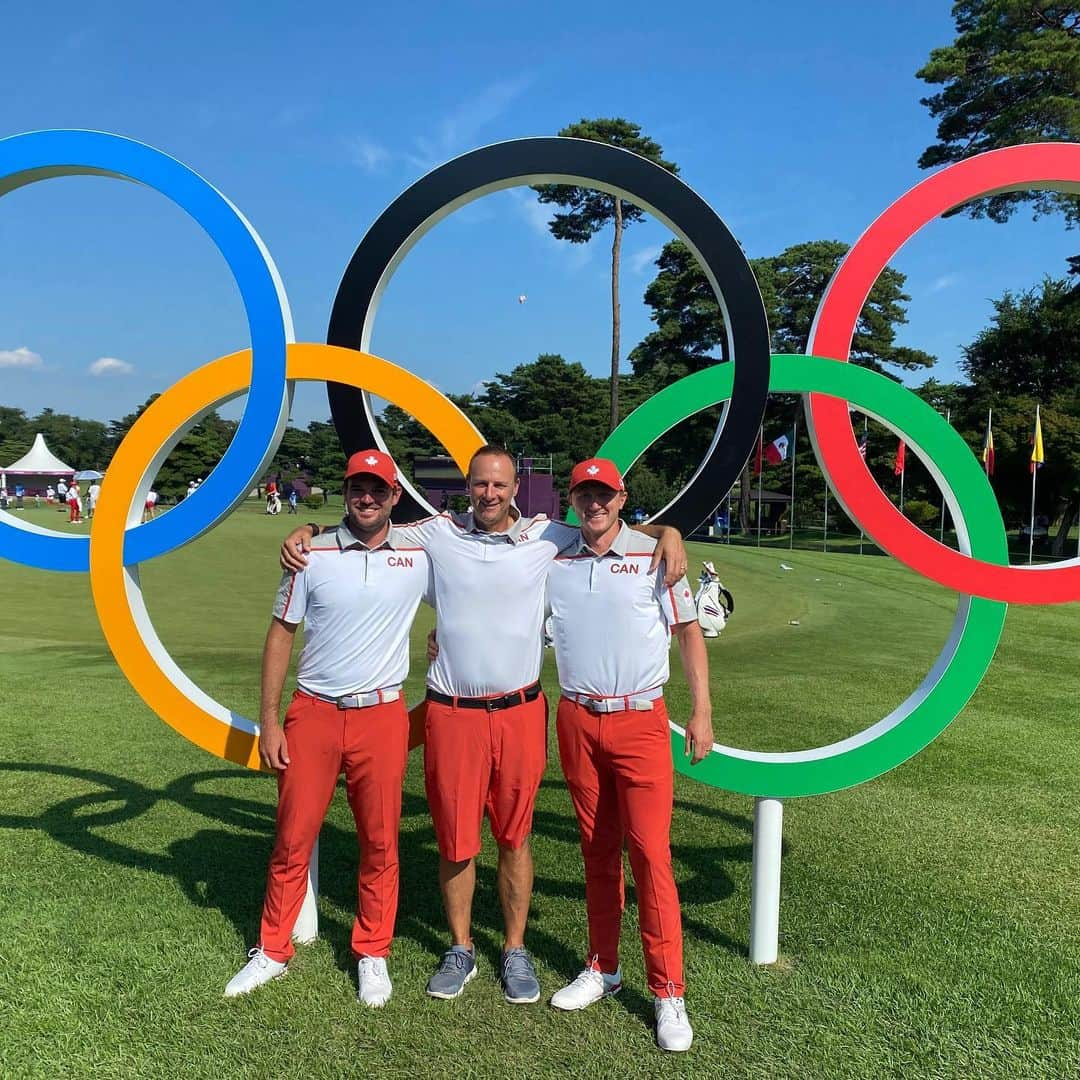 コリー・コナーズさんのインスタグラム写真 - (コリー・コナーズInstagram)「Memorable week with my man @machughesgolf representing the red and white 🇨🇦 at the Olympics! Shoutout to everyone cheering us on back home at all hours of the night! Thanks to @dingramgolf @dsahl49 @em.phoenix @jacewalkergolf @jennarhughes and most importantly my wife @maloryolivia for the incredible support #olympian #canadiantuxedo」8月2日 7時31分 - coreyconners