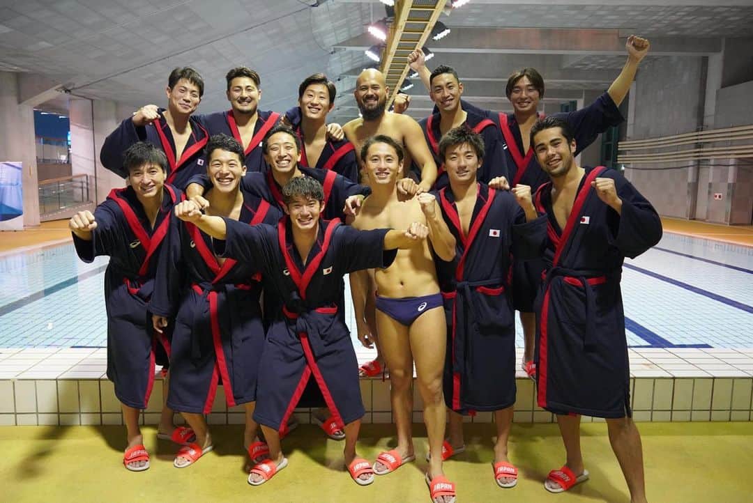 荒井陸さんのインスタグラム写真 - (荒井陸Instagram)「☑︎ 日本水球男子、オリンピック終了！ たくさんの応援ありがとうございました。  最高のチームです！ また後日、ゆっくり書かせていただきます！  #Tokyo2020 #waterpolo #Olympics #nationalteam」8月2日 23時54分 - a2desu