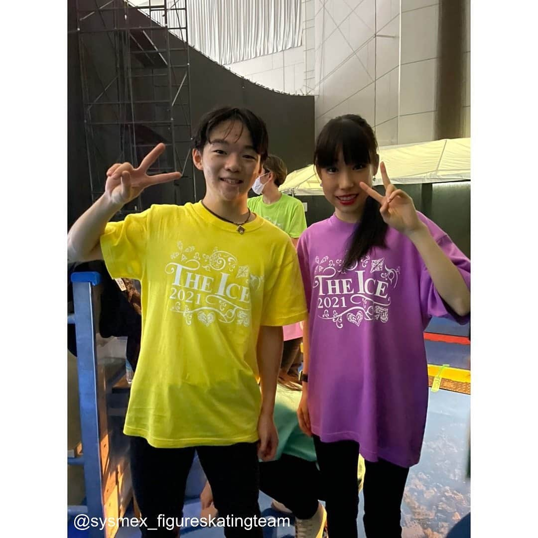 三原舞依＆坂本花織さんのインスタグラム写真 - (三原舞依＆坂本花織Instagram)「⁡ ⁡ ⁡ 7/31(土)、8/1(日)に愛知県で開催されたアイスショー「THE ICE 2021」に出演した三原選手よりコメントが届きました💌 ⁡ ****************** ⁡ THE ICE 2021 無事終了致しました。  ※撮影時のみマスクを外しています。   コロナ禍で開催してくださった関係者の皆様や、会場に観に来てくださった皆様、オンライン生配信を見てくださった皆様、 素敵なお衣装を作ってくださったお衣装さん、本当に感謝の思いでいっぱいです。   皆様の拍手やリンクに向けて振ってくださる、とっても素敵な「舞依バナー」は私の大切な宝物です💜 楽しくてあっという間でした☺️ これからもプログラムをしっかり磨いていきます！   皆様がお元気に過ごせますように。。   三原舞依   #三原舞依　#maimihara  #figureskating  #figureskater  #sysmex_figureskatingteam」8月2日 16時35分 - sysmex_figureskatingteam