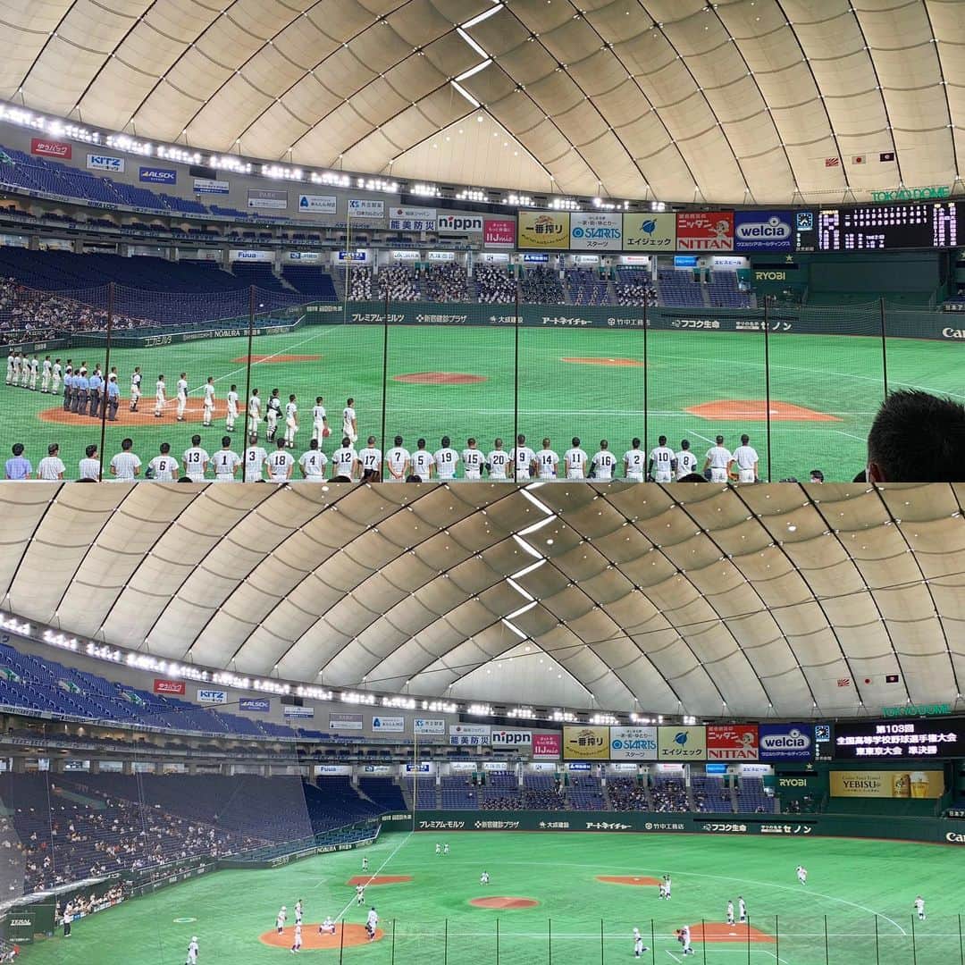 小田飛鳥さんのインスタグラム写真 - (小田飛鳥Instagram)「#二松学舎 東東京大会おめでとうございます㊗️ 2014年の帝京との決勝戦でファンになって、そこから高校野球にハマって…… 今やすっかり強豪校の貫禄が…🥺 是非甲子園でもベストを更新して頂きたいですし、少しでも長い楽しい夏にして欲しいです❤️‍🔥 市原監督の「優勝」の言葉にも胸が高鳴ります♪ #高校野球 #甲子園 #高校野球好きな人と繋がりたい #がんばれ高校球児 #写真は昨日」8月2日 17時53分 - asuka_oda_0320