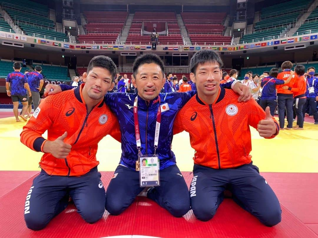 大野将平さんのインスタグラム写真 - (大野将平Instagram)「The Golden Middleweight Musketeers!  #tokyo2020 #柔道」8月2日 22時01分 - ono0203