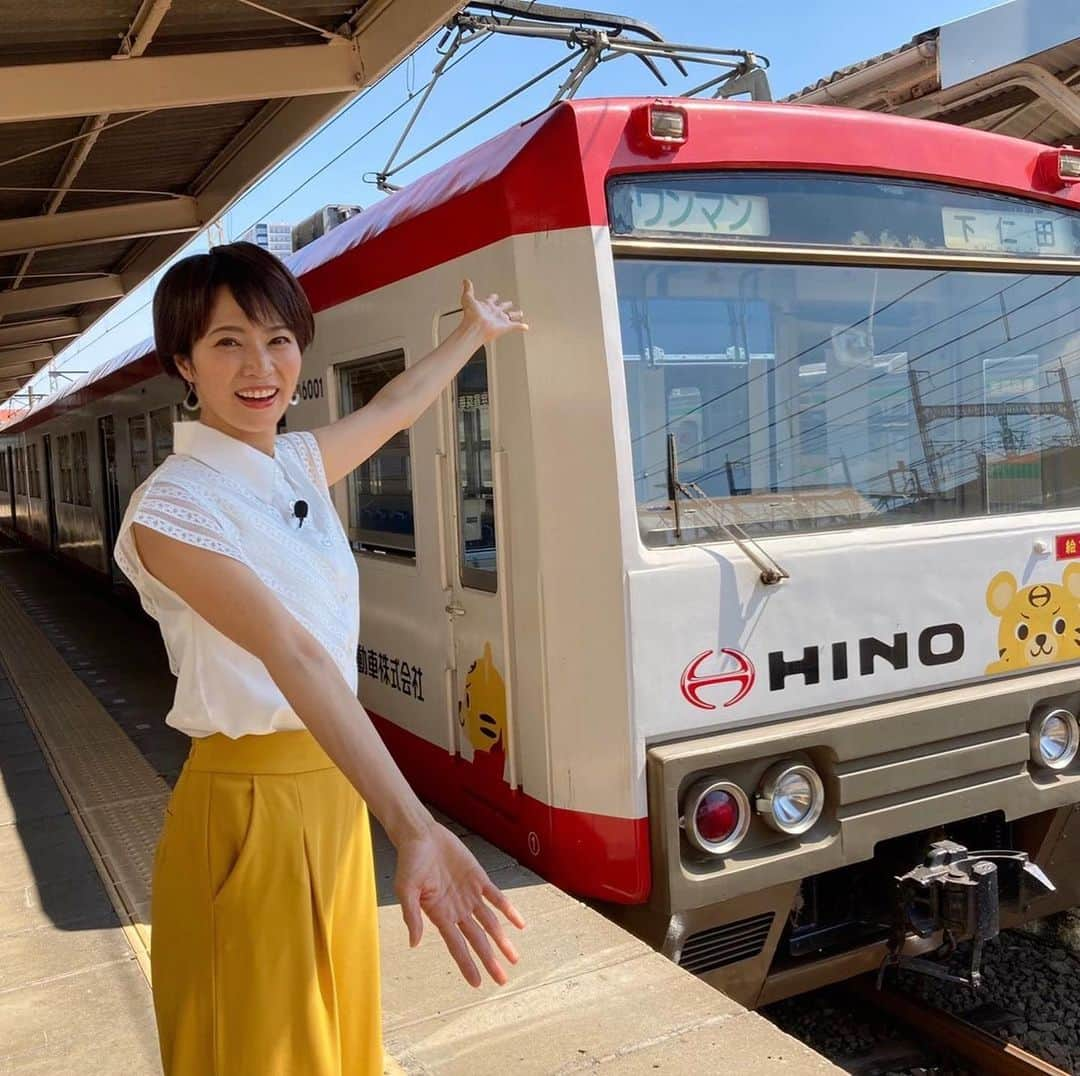 村井美樹さんのインスタグラム写真 - (村井美樹Instagram)「最近、番組のロケで大活躍のフレンチパヴェさんの衣装。  レースが凝っていたり、デザインが可愛いだけでなく、トップスやパンツが皺のつきにくい素材だったり、使いやすくて助かってます☺️✨  #frenchpave  @frenchpave_official  @frenchpave_zozotown  #上信電鉄 #修善寺 #伊豆急行」8月3日 11時03分 - miki_murai_