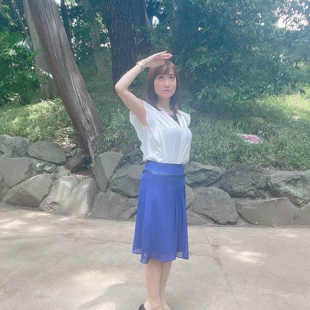 吉井明子さんのインスタグラム写真 - (吉井明子Instagram)「明さんぽ🌻  私服のオフショット☺︎  きょうは、新潟県三条市で最高気温39.1度🥺🔥  酷暑を和らげてくれる雨雲を探すも、見当たらず…  #オフショット #明さんぽ #私服 #猛暑続く #酷暑 #熱中症警戒 #気象情報 #天気予報 #気象予報士 #気象キャスター #weatherforecaster #기상캐스터　#氣象主播 #吉井明子 #nhk #bs1 #bs4k #bsニュース4k」8月3日 17時34分 - akiko_yoshii_sunny_rain