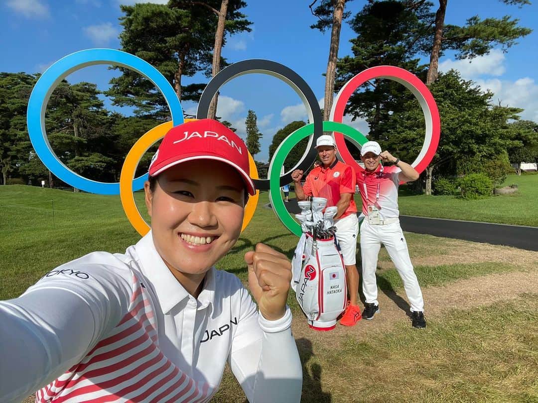 畑岡奈紗さんのインスタグラム写真 - (畑岡奈紗Instagram)「いよいよ、明日から東京オリンピック女子ゴルフ競技が始まります！ 4日間全力で頑張ります💙🖤❤️💛💚」8月3日 20時06分 - nasahataoka